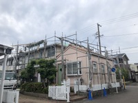 屋根リフォーム工事始まりました　カバー工法：吉田町